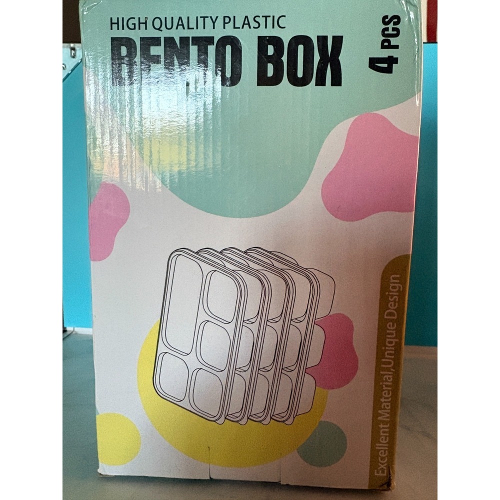High Quality Bento Box 4 pcs Model 8037